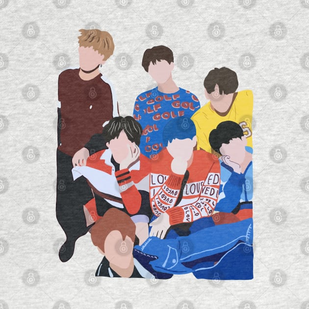 Die Cut Kpop BTS Together by satitue